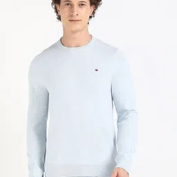Tommy Hilfiger Men Round Neck Long Sleeves Pullover-image-72