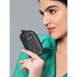 Sassora Premium Leather Unisex Car Key Case Pouch image 1