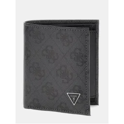 Guess Mito Black Printed Bi-Fold Wallet-image-15