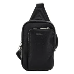 guess fashion Guess Riviera Black Solid Sling Bag-picture-38