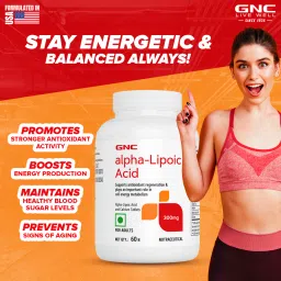 Alpha-Lipoic Acid 300mg - GNC image 2