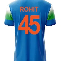India Jersey New 2025 ODI Rohit Sharma for Boys,Men,Kids image 3