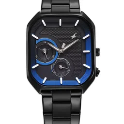 Fastrack Men Brass Dial & Stainless Steel Bracelet Style Straps Analogue Watch 3321NM01-picture-21