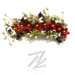 Hair Flare Women Floral Tiara & Hair Pin-image-59