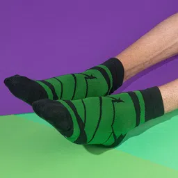 Balenzia x Marvel Men Pack Of 3 Captain America & Hulk Patterned Above Ankle-Length Socks image 3