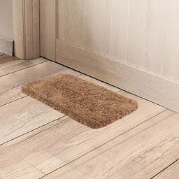 Black gold Brown Cotton Anti-Skid Heavy Duty Entrance Rug Shoes Scraper Doormat-image-85