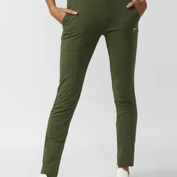 Reebok Women Slim-Fit Mid-Rise Speedwick Pure Cotton Sports Track Pant-image-27