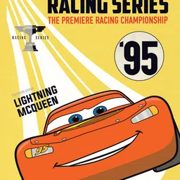 Disney by Wear Your Mind Boys Yellow & Rust Cars Printed Pure Cotton T-shirt image 4