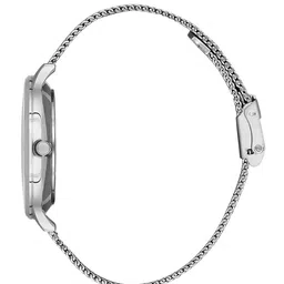 Daniel Klein Women Silver-Toned Embellished Dial & Silver Toned Wrap Around Straps Analogue Watch image 5