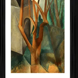 Adventures India White & Orange Wooden Wall Art-image-30