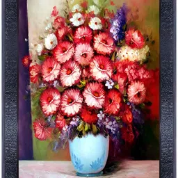 PnF Black & Blue Floral and Botanical Wooden Photographs Wall Art-image-10