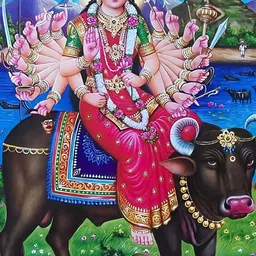 Wallpics Pink & Blue Religious Printed Wall Poster-picture-29