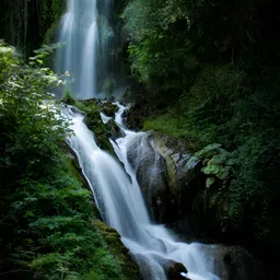 Wallpics Green & Blue Paper Wall Poster-picture-19