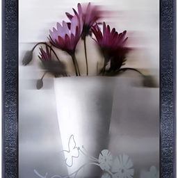 PnF Black & White Wooden Floral And Botanical Wall Painting-picture-15