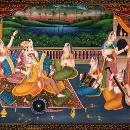 PnF Black & Orange Wooden Wall Paintings-picture-36