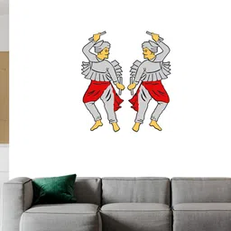 Wallpics Grey & Red Printed High Quality Waterproof Sticker Poster-picture-13