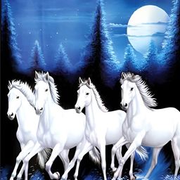 British Terminal Blue & White Animal Wall Poster-picture-44