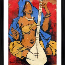 Adventures India Black & White Wooden Painting Wall Art-image-68
