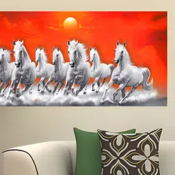 British Terminal Orange & White Birds and Animals Wall Photograph-image-2