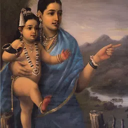 Adventures India Beige & Blue Wooden Painting Wall Art-image-41