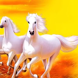 British Terminal White & Yellow Birds and Animals Printed Wall Stickers-picture-25