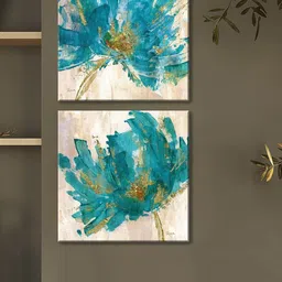 Art Street Beige & Beige 2 Pieces Luxury Stretched Wall Art-image-79