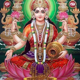 Wallpics Green & Red Printed High Quality Religious Waterproof Wall Poster image 1