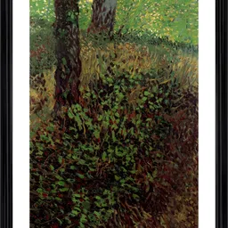 Adventures India Black & Green Floral and Botanical Wooden Painting Wall Art-image-32