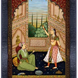 PnF Black & Green Wooden Abstract Wall Art-picture-12