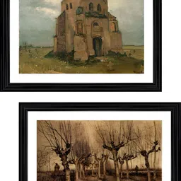 Adventures India Black & Brown 2 Pieces  Wooden Wall Arts-image-93