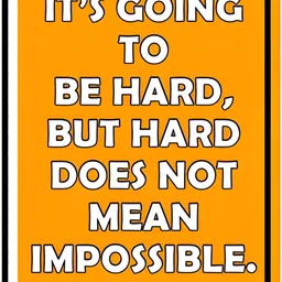 Wallpics Orange & Black Wall Poster-image-63
