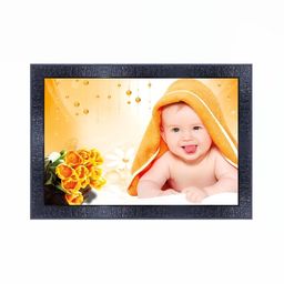 PnF Black & Yellow Wooden Wall Painting-picture-46