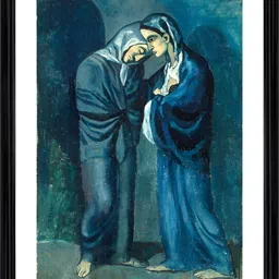 Adventures India Blue & White Wooden Wall Art-image-45
