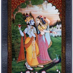 PnF Black & Brown Wooden Religious Printed Wall Art-picture-17