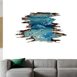 British Terminal White & Blue Printed High Quality Fully Waterproof Sticker Poster-picture-10