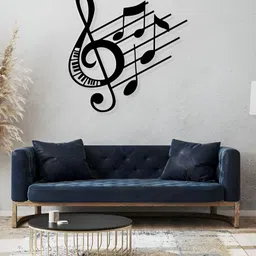 ARTROOMS Black Music Wall Painting-image-16