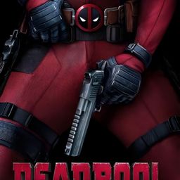 British Terminal Maroon & Grey Printed Abstract Deadpool Sticker-picture-6