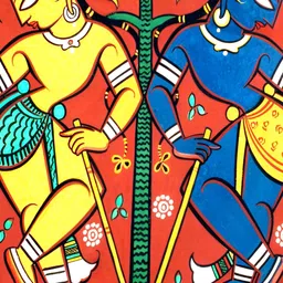Adventures India Black & Yellow Wooden Wall Painting-picture-33