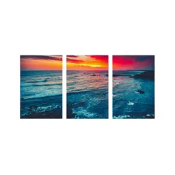 999Store Blue & Red 3 Pieces Canvas Wall Arts-picture-17