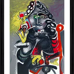 Adventures India Black & White Wooden Painting Wall Art-image-42