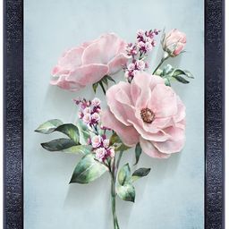 PnF Green & Pink Glass Floral and Botanical Printed Wall Art-picture-37