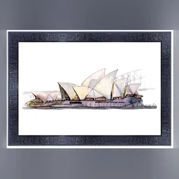 PnF Black & White Paper Wall Painting-image-92