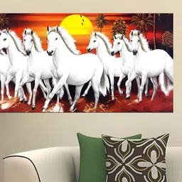 British Terminal White & Orange Birds and Animals Printed Wall Sticker-image-14