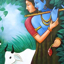 Wallpics Green & Blue Paper Waterproof Wall Sticker-image-95