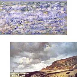 Adventures India Lavender & White 2 Pieces Floral & Botanical Wooden Wall Arts-picture-26