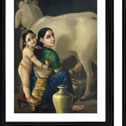 Adventures India Black & Nude Coloured 2 Piece Wooden Wall Painting-picture-22