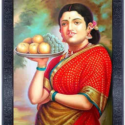 PnF Black & Red Wooden Paintings Wall Art-picture-11