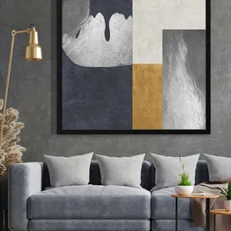 999Store Grey & Brown Painting Framed Wall Art-picture-21