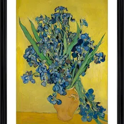 Adventures India Yellow & Blue Wooden Painting Wall Art-image-12