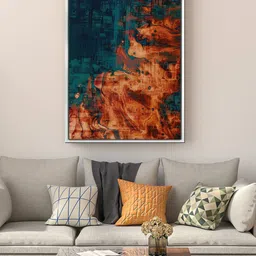 999Store Floating Frame Canvas Wall Rectangle Paintings Wall Art - 36x24In-picture-15